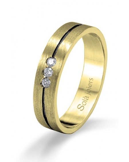 Alianza de boda Classic en Oro de 18K